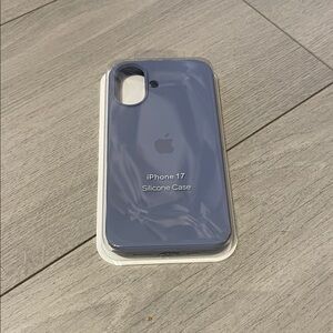 Apple iPhone 17 Silicone Case in Slate Blue